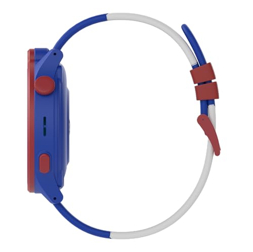 WatchOut Next-Gen+ Kids Smartwatch Phone with GPS, Fever Alert, Heart Rate, Video Call, SOS, Safe Zone, Class Lock, AirTag, Free SIM Card, Best Gift, Boys, Girls, Age 3-13, Shark Tank (Captain Blue)