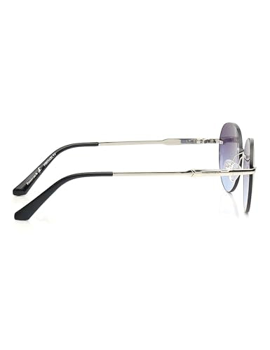 Fastrack Sunglasses |ROUND Silver |UV protected | Medium