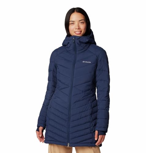 Columbia Womens Joy Peak II Mid Jacket, Collegiate Navy, M