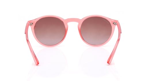 Fastrack Brown Round Plastic 100% UV Protected Sunglasses for Men and Women(P495BR3PV)