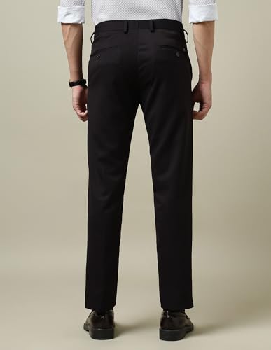 Arrow Men's Heathered Dobby 1851 Trousers (ARAKTR2145_Brown_40)