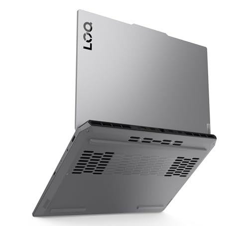 Lenovo LOQ AMD Ryzen 7 250 | NVIDIA RTX 5060 8GB (16GB RAM/512GB SSD/FHD IPS/144Hz Refresh Rate/572 AI TOPS/15.6" (39.6cm)/Windows 11/Office 2024/Grey/2.4Kg), 83JG00H1IN Gaming Laptop