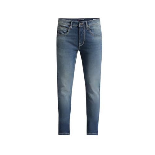 Pepe Jeans Men's Skinny Jeans (PM207877Q051_Light Used Indigo Blue