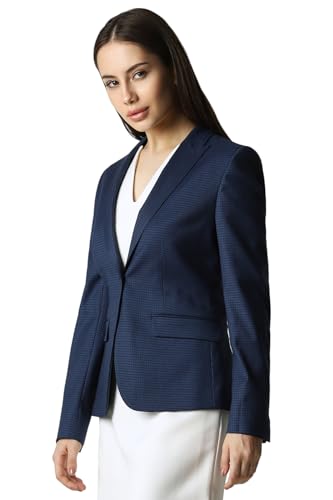 Van Heusen Women's Blazer (VWBZCRGF174592_Navy