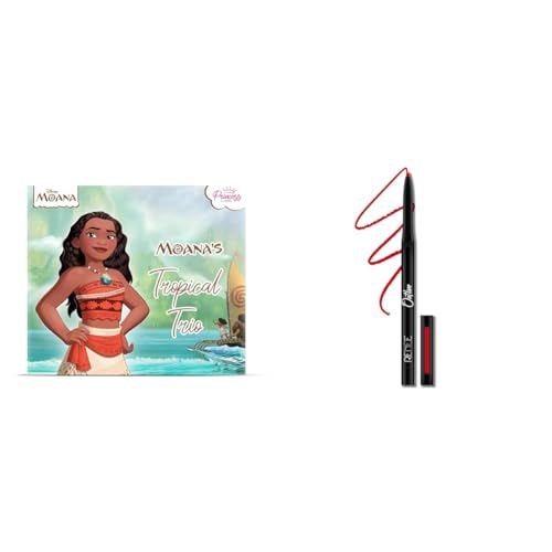 RENEEPrincess By Disney Moana’s Tropical Trio Nail & Lip Kit For Preteens Moana Beachy Peachy Lip Balm Valentine Combo 04