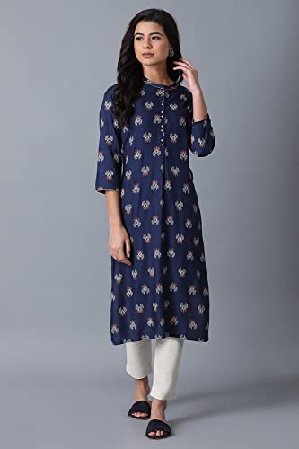 W for Woman White Solid Mid-Rise Cotton Flax Slim Pants (Size: 3XL)-WCR60151-211345