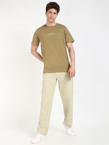 Calvin Klein Men Olive T Shirt