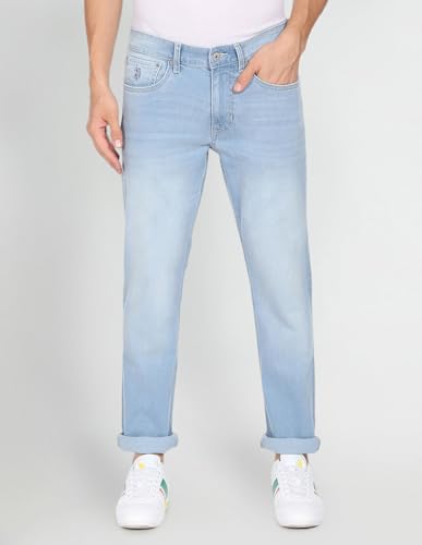 U.S. POLO ASSN. Brandon Slim Tapered Fit Jeans Light Blue