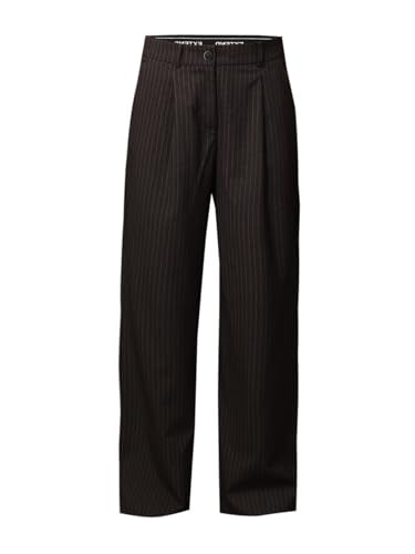 ONLY Women Regular Fit High-Rise Grey Pants