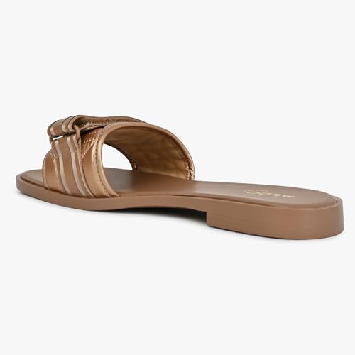 Aldo MANA-270-BONE Textile Flat Sandal (2)