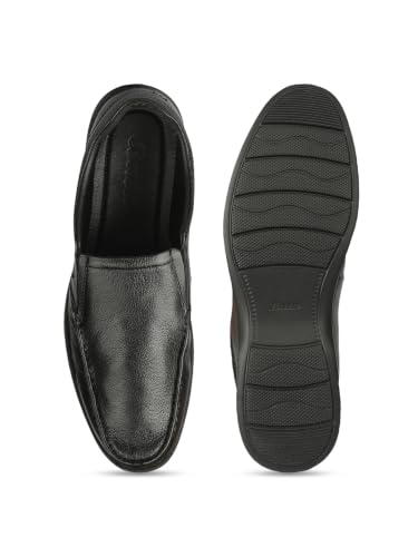 Bata Prime Slipon Men Formal Slip-on Shoes - Black (11 UK) (8556555)