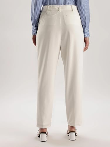 Regular Fit Solid Mid Rise Trouser