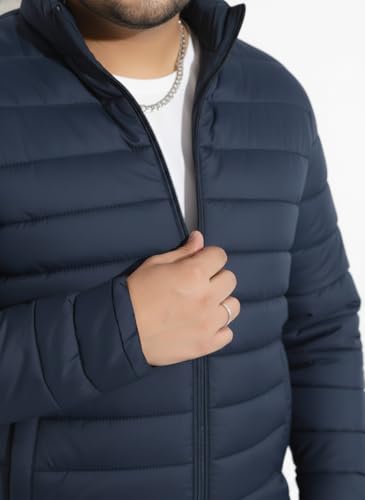 UNSTD Men Plus Size Puffer Jacket | Warm Winter Jacket for Big & Tall Men