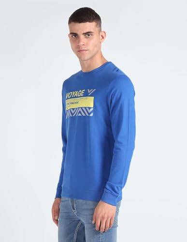 Graphic Print Cotton Sweatshirt