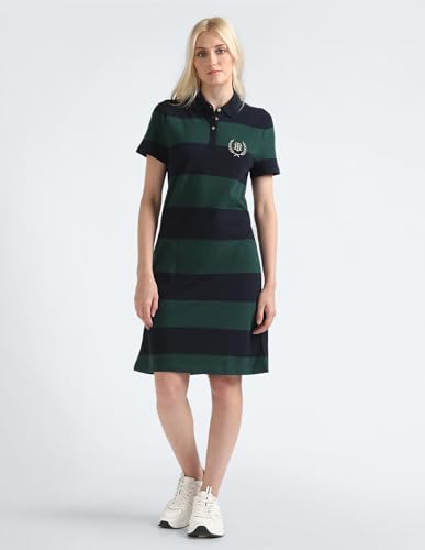 Tommy Helfiger Women Green Color Dress (S)