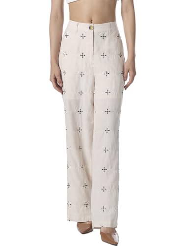 ONLY Women's Loose Pants (9020731-Cloud Dancer_Cloud