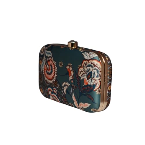 Artklim Floral Printed Clutch