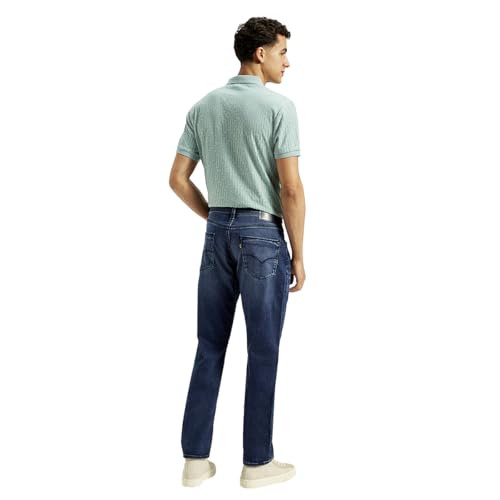 Levi's Men's 511 Blue Slim Fit Mid Rise Jeans