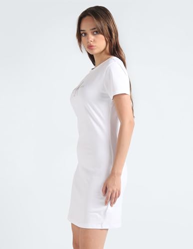 Clavin Klein Womens White Color Dress