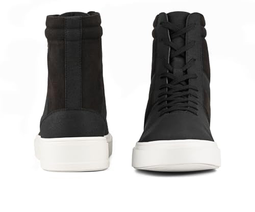 LOUIS STITCH Raven Black Sneaker for Men | Comfortable Ankle Boot Sneaker | LSP-SNK-AVI016-ABTBJB | UK-6
