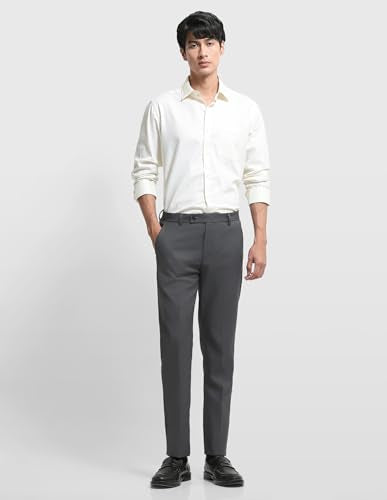 Arrow Men's Heathered Jackson Super Slim Fit Trousers