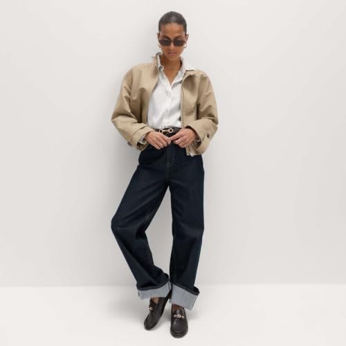 Marks & Spencer Satin Collared Regular Fit Shirt White