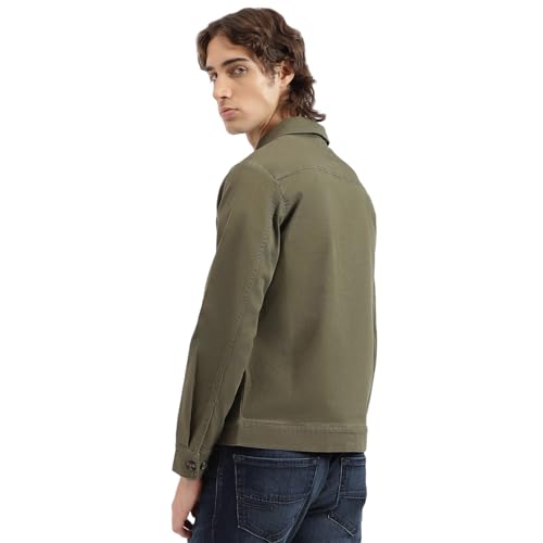 United Colors of Benetton Men's Jackets (25A2FSIC1002I903_Olive
