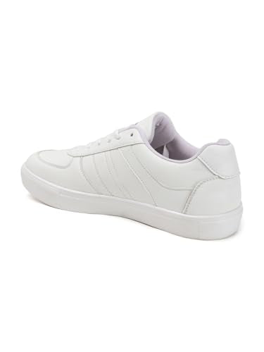 Carlton London Men Sneaker,White,UK-8