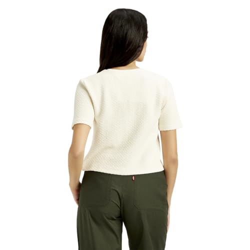 Levi's Women's Solid Classic Fit Blouse (000C2-0002