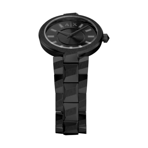 Armani Exchange Black Quartz Stainless Steel Watch AX4411