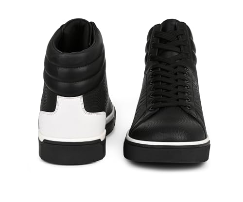 LOUIS STITCH Black Sneaker for Men | Comfortable Sneaker | LSP-SNK-AVI014-JB | (UK-7)