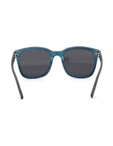 Fastrack Black Colored Wayfarer Shaped Polycarbonate Frame Polarized Sunglasses for Women