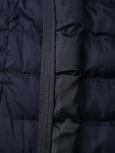 Tommy Hilfiger Women's A-Line Coat (76J5330_Blue_L)