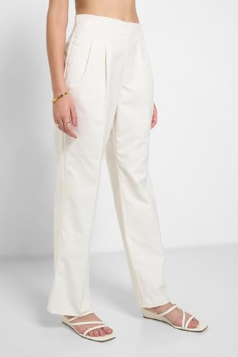 Annabelle by Pantaloons Women's Trousers Antique White