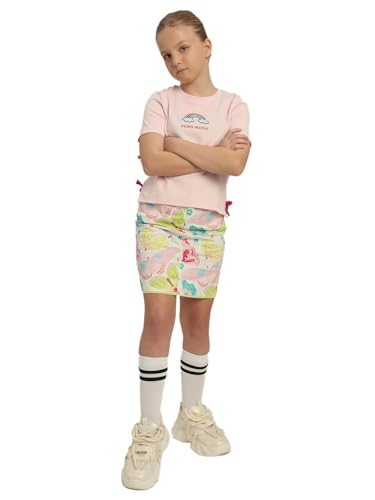 VERO MODA Girl Regular Fit Pink Tshirt