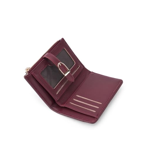 Lino Perros Ella Mini Signature Lock Cherry Wallet
