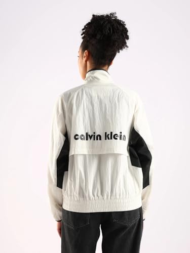 Regular Fit Polyester High-Neck Windcheater Jacket