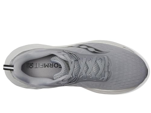 Saucony Men Triumph 22, Flint/Black, 8.5
