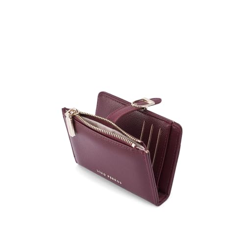 Lino Perros Ella Mini Signature Lock Cherry Wallet