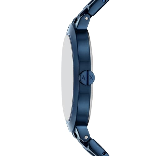 Armani Exchange Analog Blue Dial Women's Stainless Steel Watch-AX5175