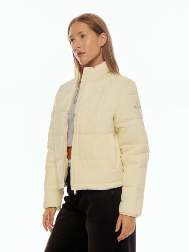 Regular Fit Polyamide High-Neck Puffer Jacket