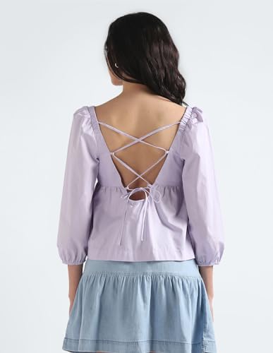 Tommy Helfiger Purple Color Womens TOP (XS)