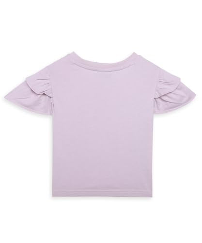 PUMA , Girls, FLOWER FARM Pocket Tee PS, Rose Mauve, 110 (63280790)