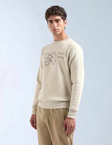 Typographic Printed Regular Fit Sweatshirt