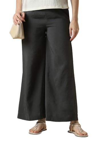Women Grey Solid Casual Trousers
