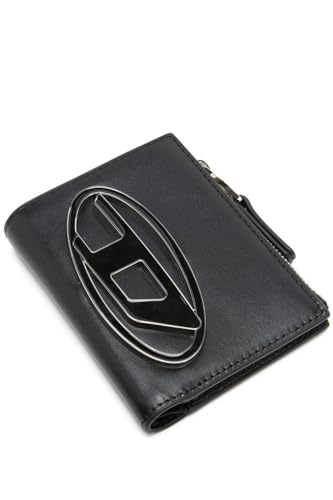 Diesel 1DR 1DR BI-FOLD ZIP II wallet, BLACK, One Size