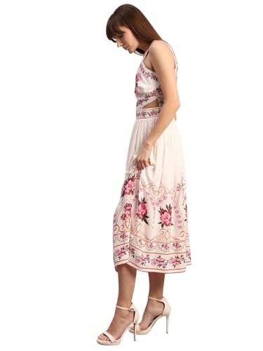 VERO MODA Women A-Line White Dress