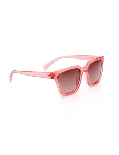 Fastrack Brown Square Plastic 100% UV Protected Sunglasses for Men and Women(P494BR2PV)