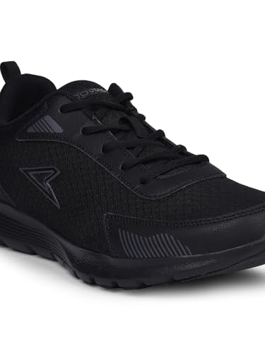 Power Men's Oxford Sports Shoes - Black - (8 UK)