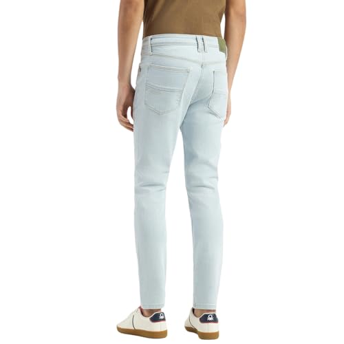 United Colors of Benetton Men's Low Crotch Jeans (25A4REJE1359I901_Blue